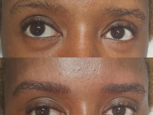 Microblading sourcil réalisé par votre esthéticienne Sophi'Stiquée près de Lyon